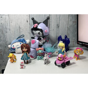 Toy Lot Girl Random Mixed Toys - Lot of 12